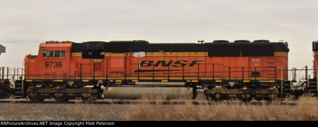 BNSF 9736